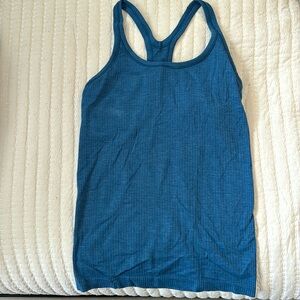Dark Blue Lululemon Ebb to Street Tank